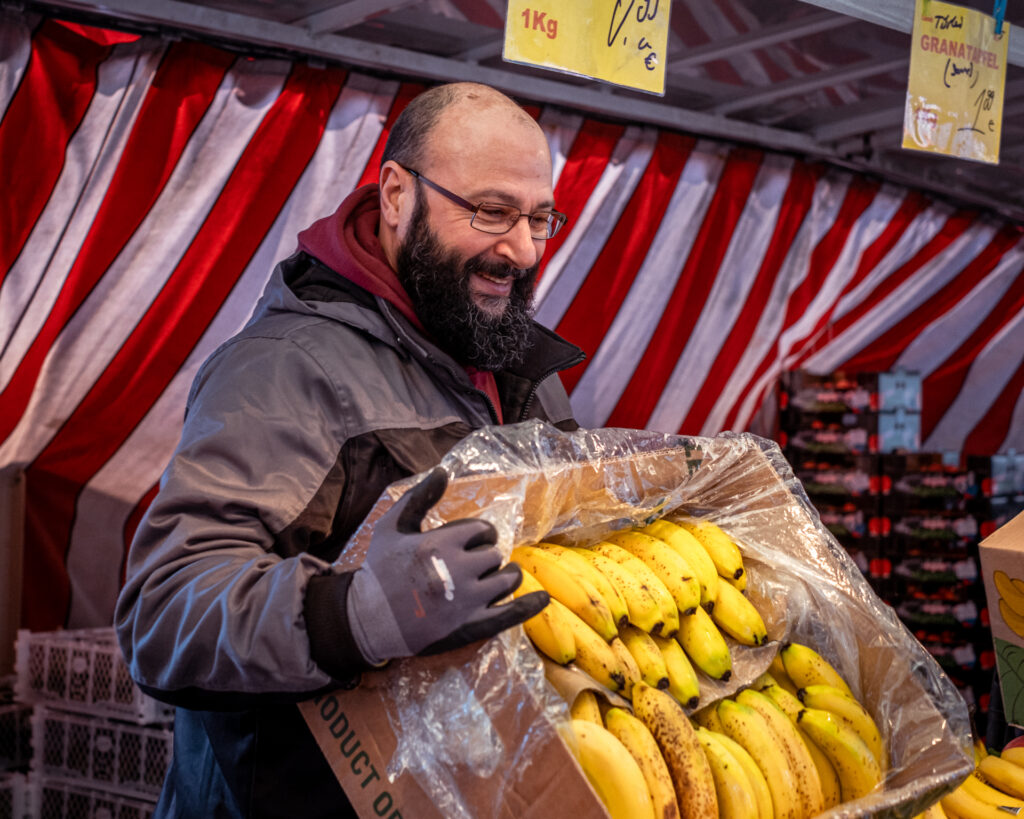 Market trader, market Lohberg
