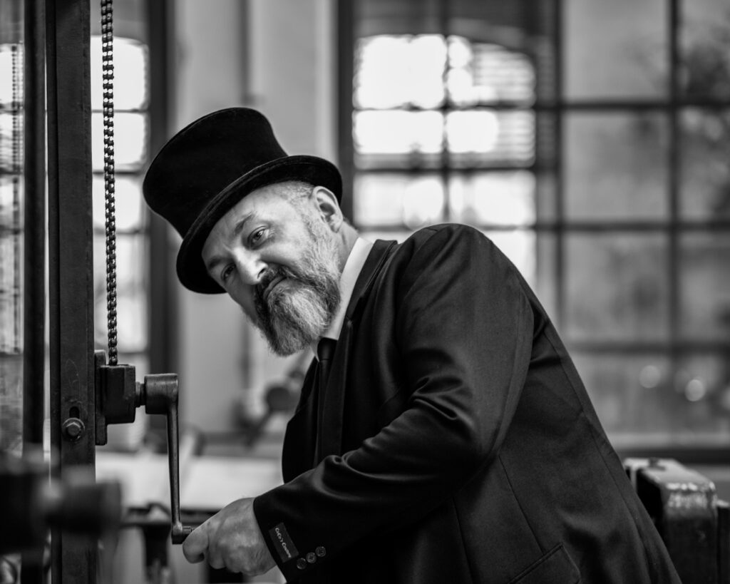 In der Weberei mit Harald Korte, LVR-Museum Bocholt