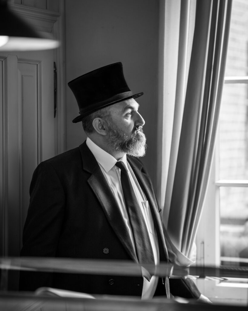 Im Kontor der Weberei mit Harald Korte, LVR-Museum Bocholt