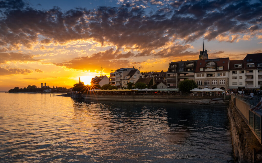 Sunset, Friedrichshafen
