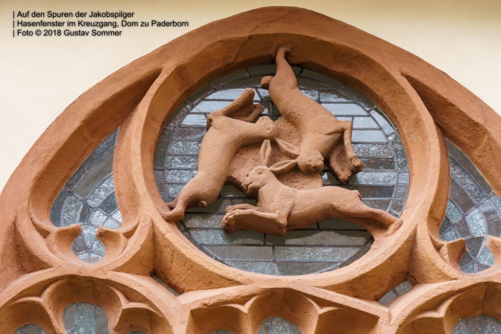 Hasenfenster im Kreuzgang, Dom Paderborn