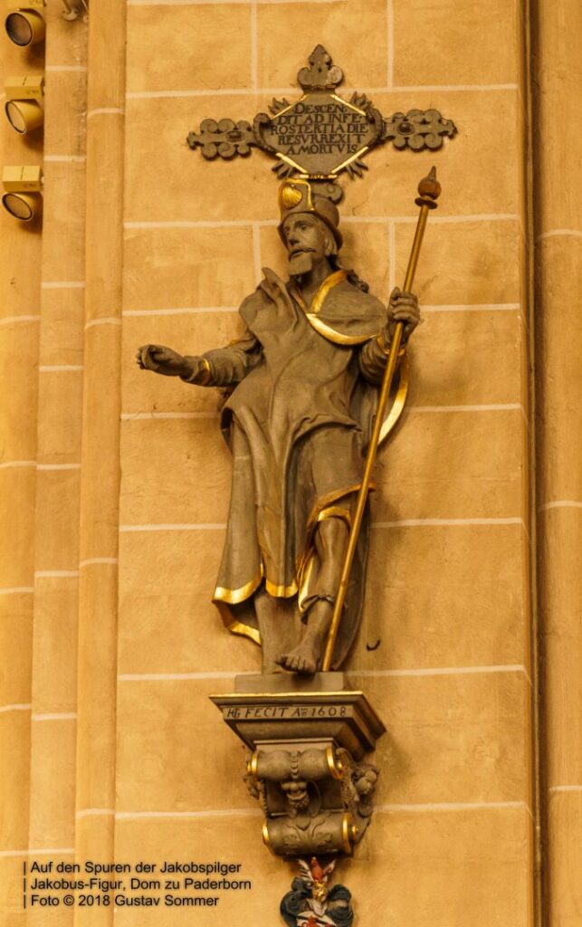 Jakobus-Figur, Dom Paderborn