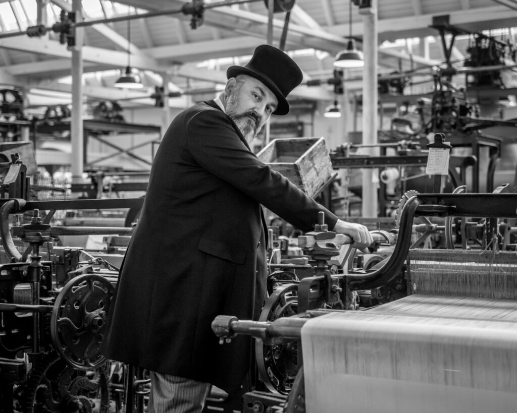 Bild 3793b_sw | Textilmuseum Bocholt