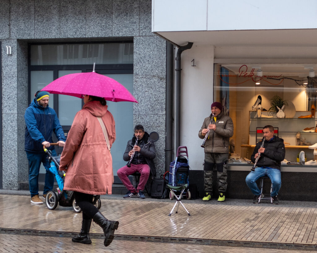 Bild 56943 | Dorsten im Regen am Markttag