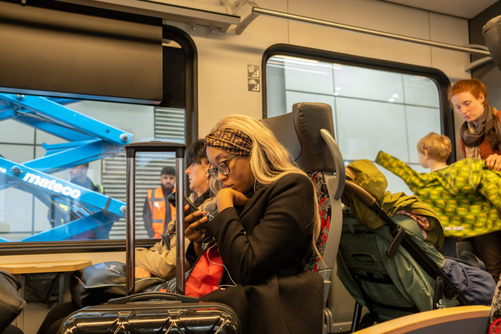 Bild 50665 | Im Zug nach Düsseldorf