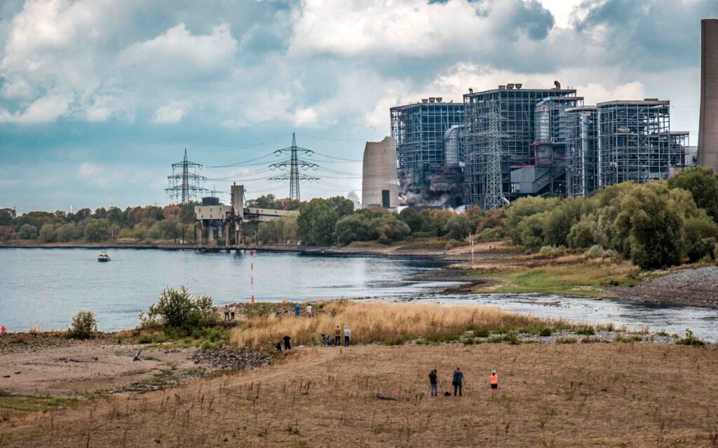 Emscherdelta, Kesselhaus B, Kraftwerk Voerde, Rhein